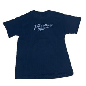 Vintage Kover Down Fan Club Black Tee - Size M